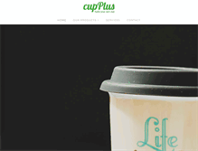 Tablet Screenshot of cupplus.nl